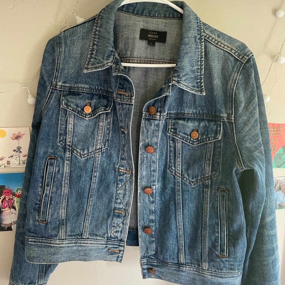 j crew denim jacket